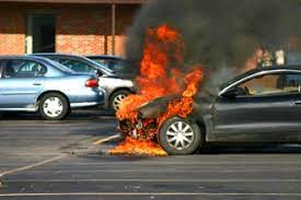 car accident fires 